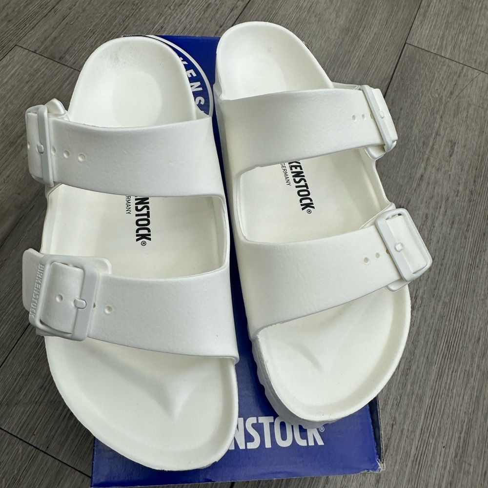 Birkenstock Arizona Eva color white brand new with box - Picture 2 of 3